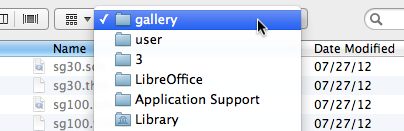 LibreOffice 3.6.x Default Gallery Path