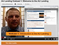 AU Landing Vodcast Series, with host Nathaniel Ostashewski