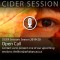 CIDER Sessions Open Call