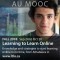 AU MOOC: Learning to Learn Online