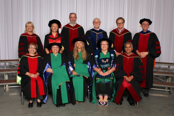EdD graduates and faculty
