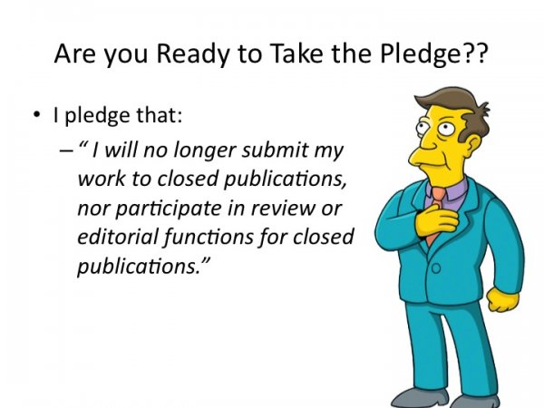 Open Access Pledge